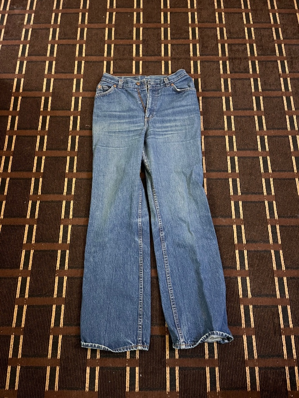 Vintage Men’s Levi’s Jeans Orange Tag Tab Pants - No Size -